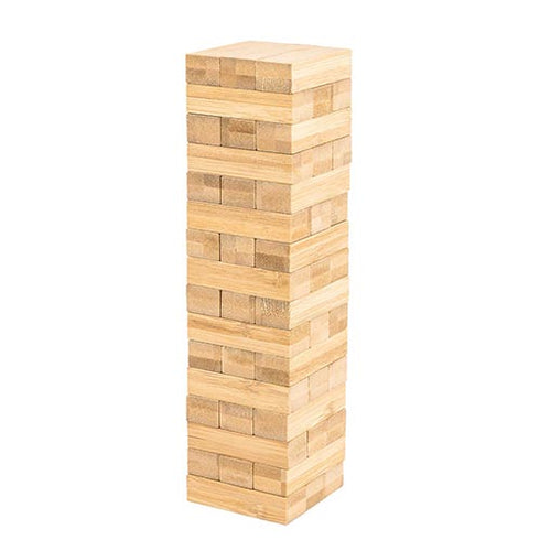 Kaplaspel (Jenga) i Bambu