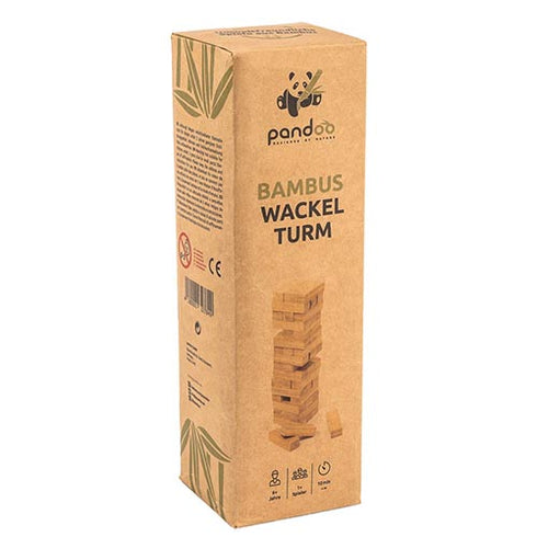 Kaplaspel (Jenga) i Bambu