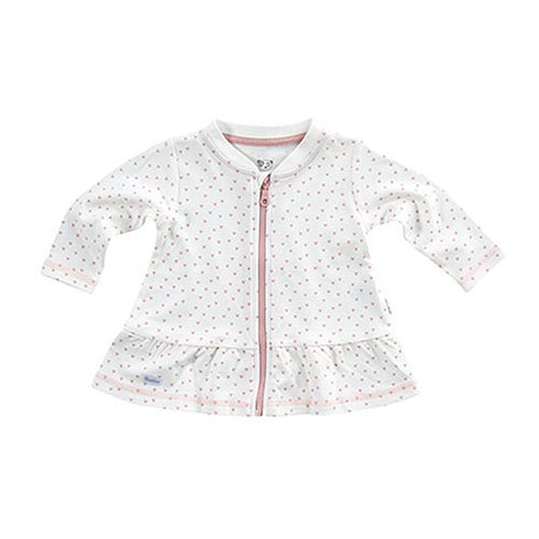 Babyjacka med blixtlås