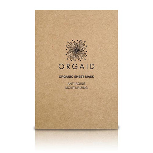 Orgaid - Singelark Sheet mask / Arkmask, Anti-age & Återfuktande