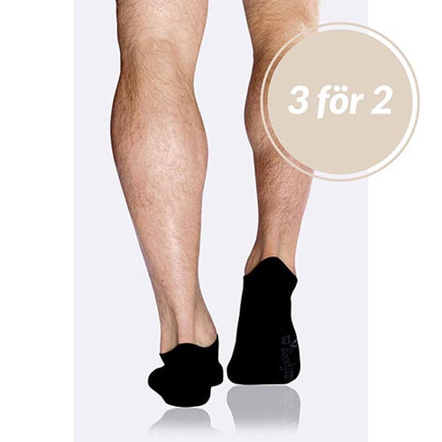 Sneakersstrumpa Herr i Bambu