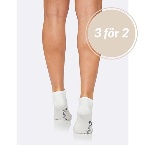 Sneakersstrumpa Dam i Bambu