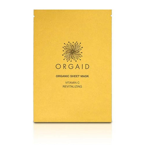 Orgaid - Singel Sheet mask / Arkmask, Vitamin-C & Revitaliserande